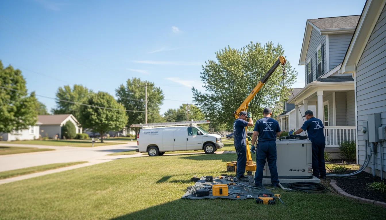 Generator Installation in Bloomington, IL near me